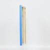 Cadre en bois Top Cube 10x15 cm bleu verre normal