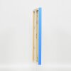 Cadre en bois Top Cube 10x15 cm bleu verre normal