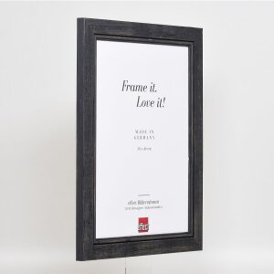 Effect Cadre photo en bois massif 2240 noir 10x15 cm verre normal