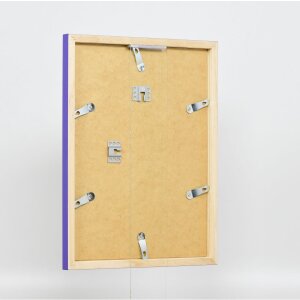 Cadre en bois Top Cube 10,5x14,8 cm lilas verre normal