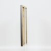 Cadre en bois Top Cube 10,5x14,8 cm platine verre normal