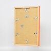 Cadre en bois Top Cube 10,5x14,8 cm orange verre antireflet