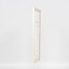 Cadre en bois Effect Profil 38 blanc 10,5x14,8 cm verre normal