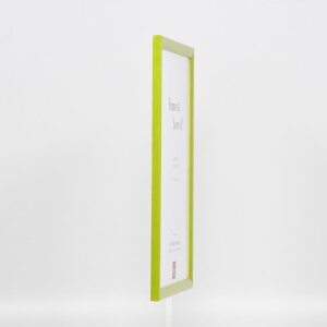 Cadre en bois Effect Profil 89 vert 10,5x14,8 cm verre antireflet