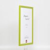 Cadre en bois Effect Profil 89 vert 10,5x14,8 cm verre antireflet