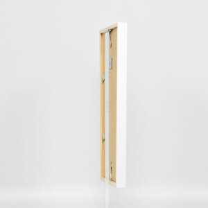 Cadre en bois Effect Profil 35 blanc 10,5x14,8 cm verre normal + entretoise