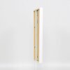 Cadre en bois Effect Profil 35 blanc 10,5x14,8 cm verre normal + entretoise