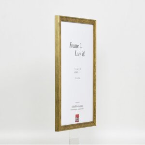 Cadre en bois Effect Profil 2070 Verre antireflet 10,5x14,8 cm or