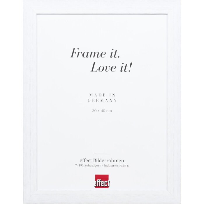 Effect cadre photo 2310 blanc 14,8x21 cm verre normal