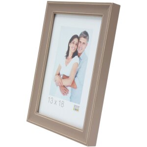 cadre photo beige LONA bois 18x24 cm