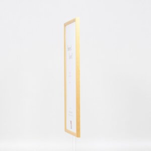 Effect cadre en bois massif profil 20 rouge 18x27 cm verre normal