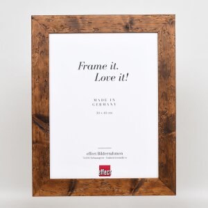 Effect cadre en bois 2400 brun 18x32 cm verre normal