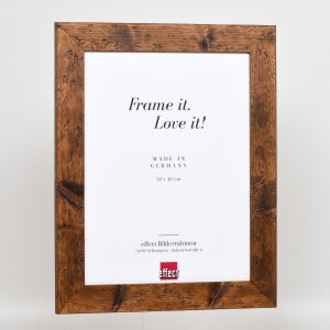 Effect cadre en bois 2400 brun 18x32 cm verre normal