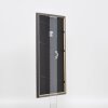 Cadre Effect en bois massif Profil 25 brun noisette 20x20 cm verre antireflet