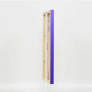 Cadre en bois Top Cube 20x28 cm lilas verre musée