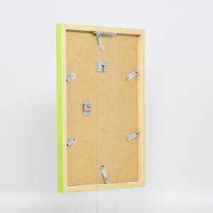 Cadre en bois Top Cube 20x30 cm vert Verre antireflet