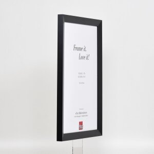 Cadre bois Effect Top N noir 20x30 cm verre antireflet