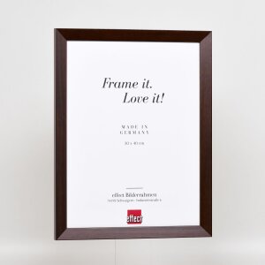 Cadre bois Effect Top N palissandre 20x30 cm verre antireflet