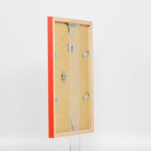 Cadre en bois Top Cube 21x29,7 cm rouge verre normal