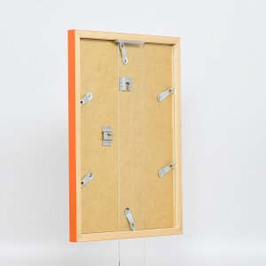 Cadre en bois Top Cube 21x29,7 cm orange verre normal