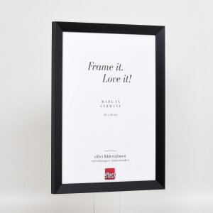 Effect cadre en bois Top N noir 21x29,7 cm verre normal