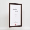 Effect cadre en bois Top N palissandre 21x29,7 cm verre normal