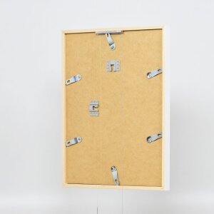 Cadre en bois Effect Profil 35 blanc 21x29,7 cm verre normal + entretoise