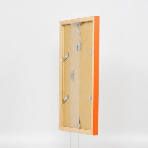 Cadre en bois Top Cube 21x29,7 cm orange verre musée