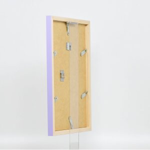 Cadre en bois Top Cube 21x29,7 cm lilas verre musée