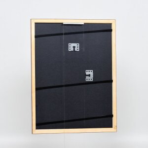 Cadre en bois Effect Profil 89 brun foncé 23x70 cm verre normal