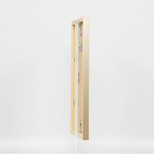 Cadre en bois Top Cube 23x70 cm or verre normal