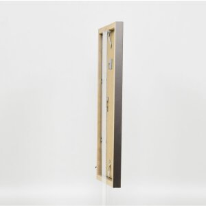 Cadre en bois Top Cube 23x70 cm platine verre normal