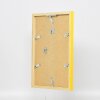 Cadre en bois Top Cube 23x70 cm jaune Verre antireflet