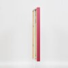 Cadre en bois Effect Profil 35 rouge 23x70 cm verre normal + entretoise