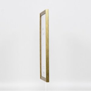 Effect cadre en bois profil 2070 verre normal 23x70 cm or