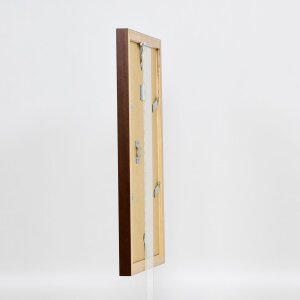 Cadre en bois Effect Top N palissandre 23x70 cm verre musée