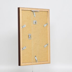 Cadre en bois Effect Top N palissandre 25x30 cm verre normal