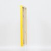 Cadre en bois Top Cube 25x50 cm jaune Verre antireflet