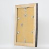 Cadre Effect en bois massif profil 28 or 25x50 cm verre antireflet