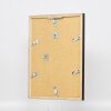 Cadre en bois Effect Profil 33 noir 25x70 cm verre antireflet