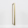 Effect cadre en bois profil 2070 verre normal 25x70 cm or