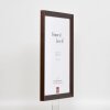 Cadre en bois Effect Top N palissandre 25x80 cm verre normal