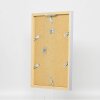 Cadre en bois Top Cube 25x80 cm argenté Verre antireflet