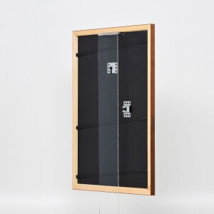 Cadre en bois Effect Profil 89 brun foncé 27x48 cm verre normal