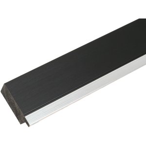 ADUL cadre plastique 30x40 noir-argenté