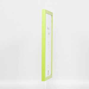 Cadre en bois Top Cube 28x35 cm vert verre musée