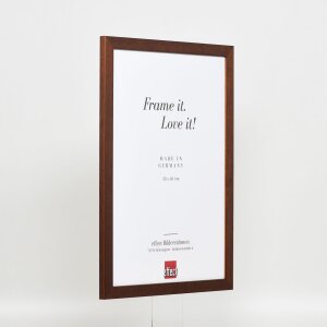 Effect cadre en bois profil 2210 brun foncé 29,7x42 cm verre normal