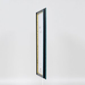 Effect cadre en bois profil 21 bleu 29,7x42 cm verre normal