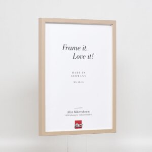 Cadre en bois Effect Profil 35 brun clair 29,7x42 cm verre normal + entretoise