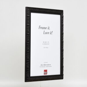 Effect cadre en bois profil 94 noir 29,7x42 cm verre normal